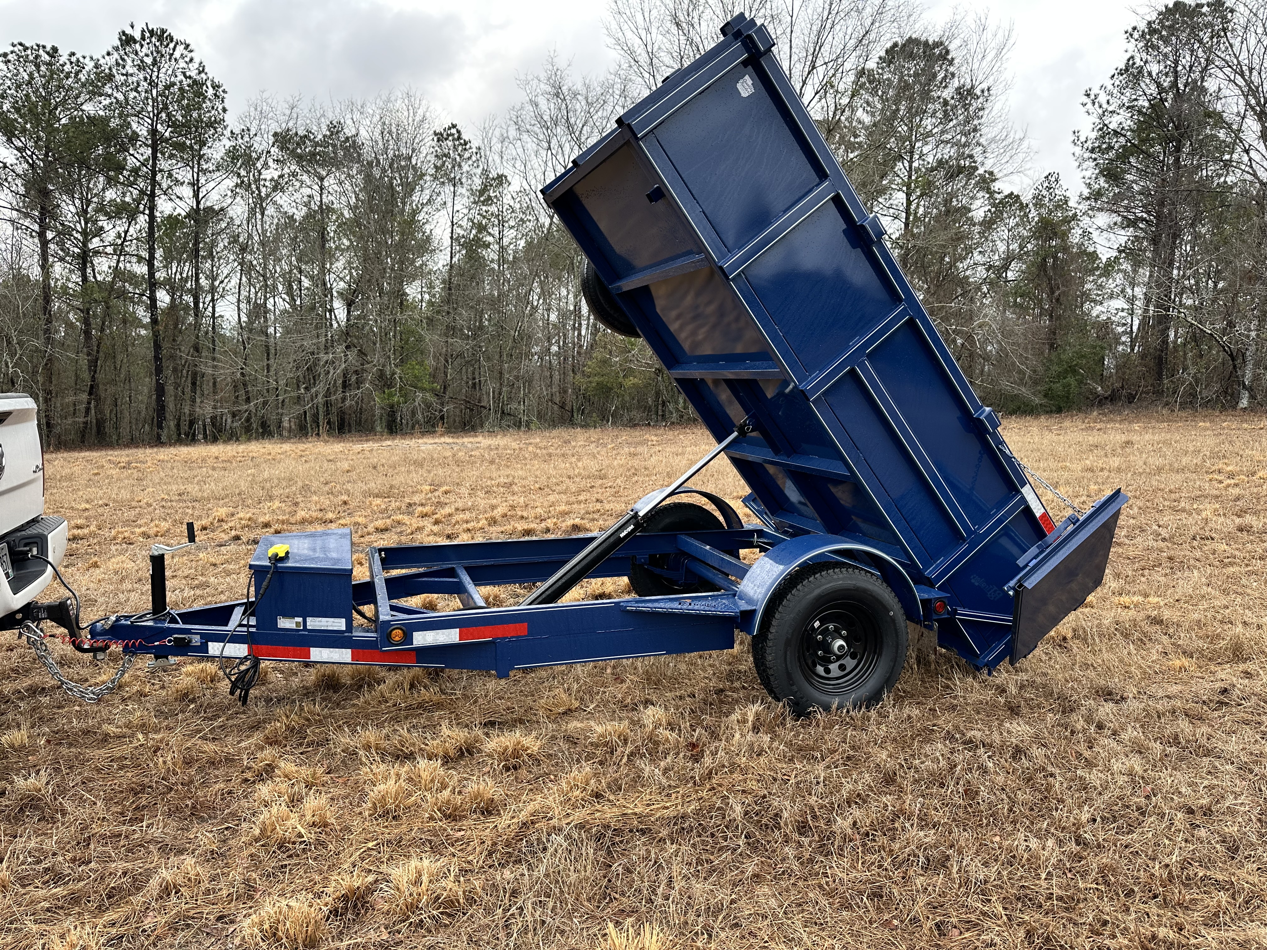 5x10 Dump Trailer for rent in Augusta GA