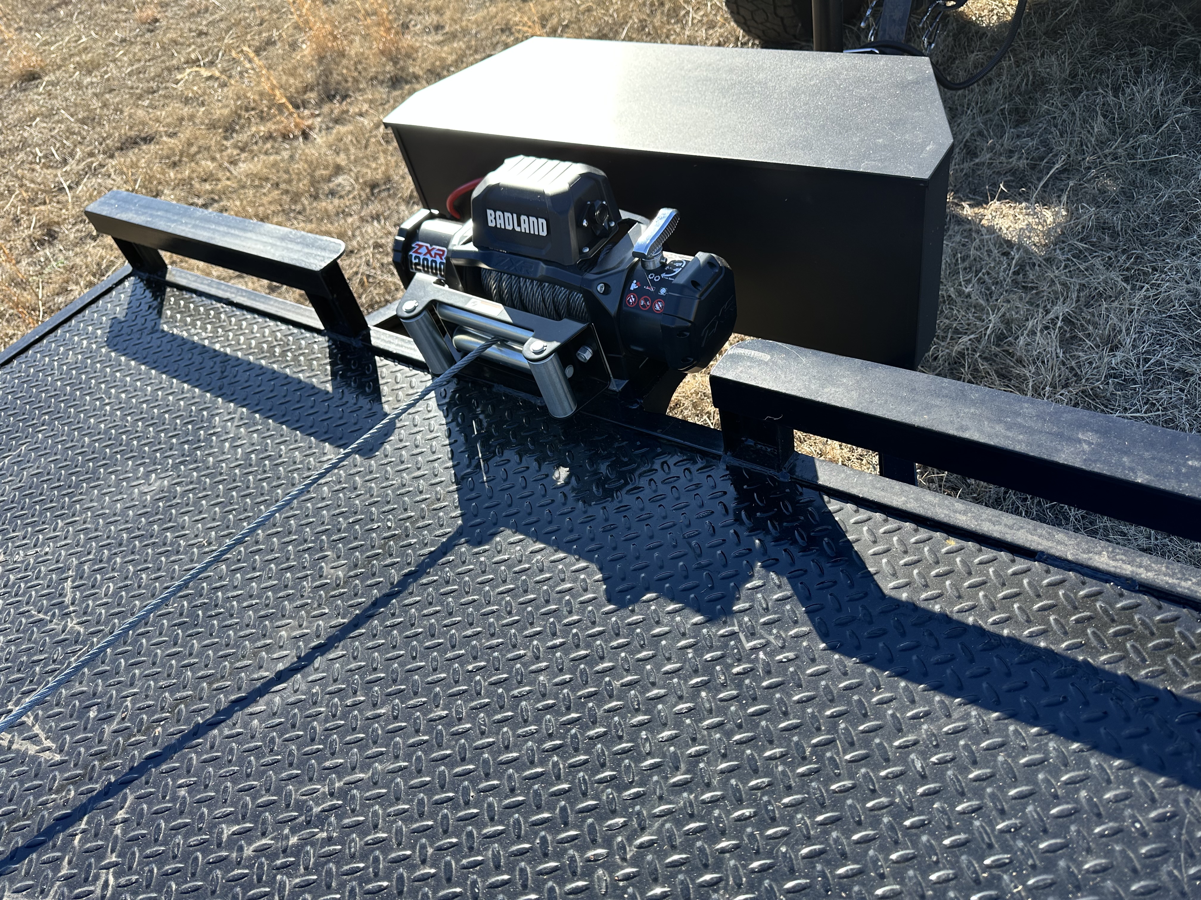 20 ft Steel Deck Car Hauler photo 2