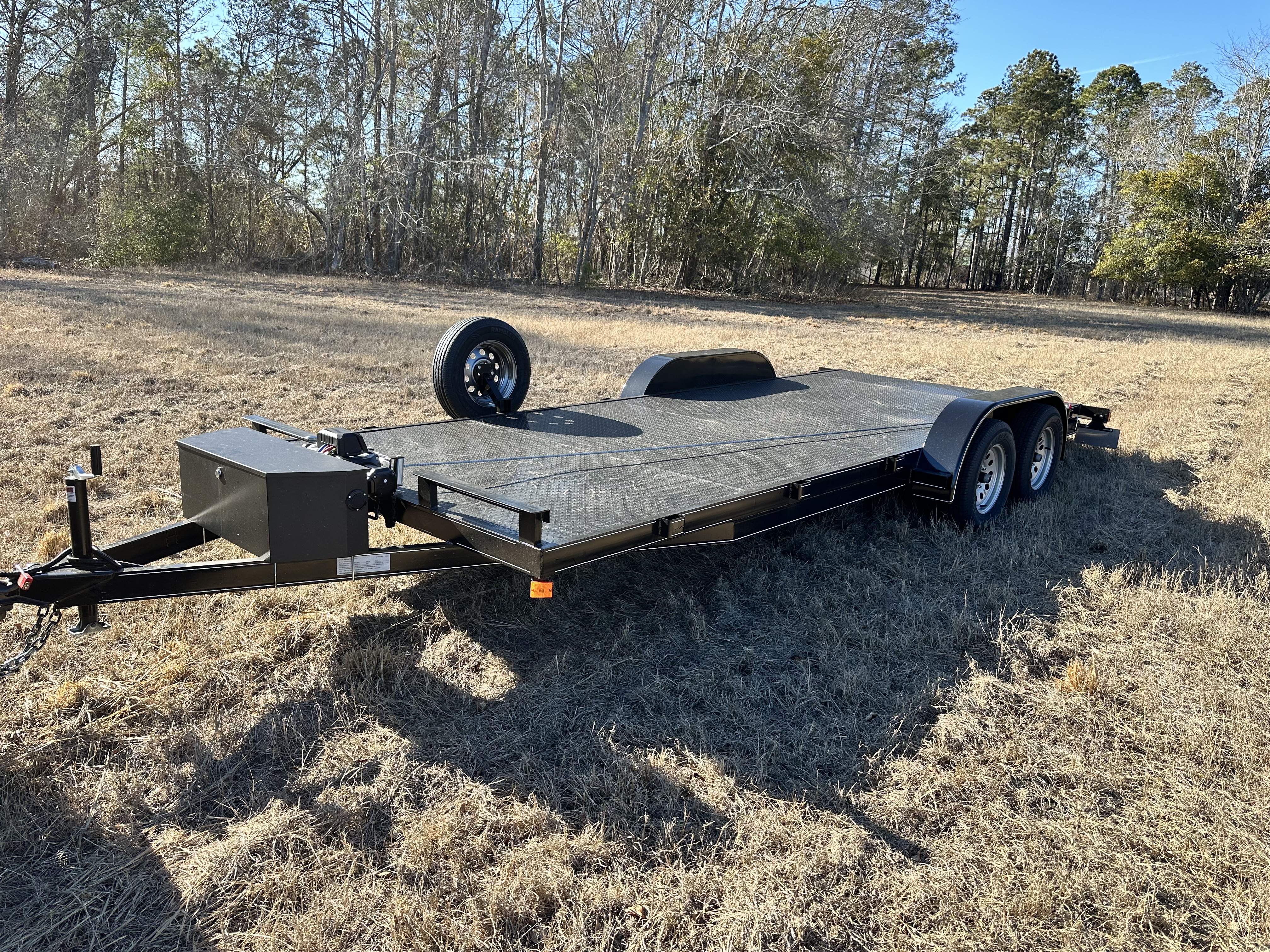 20 ft Steel Deck Car Hauler photo 3