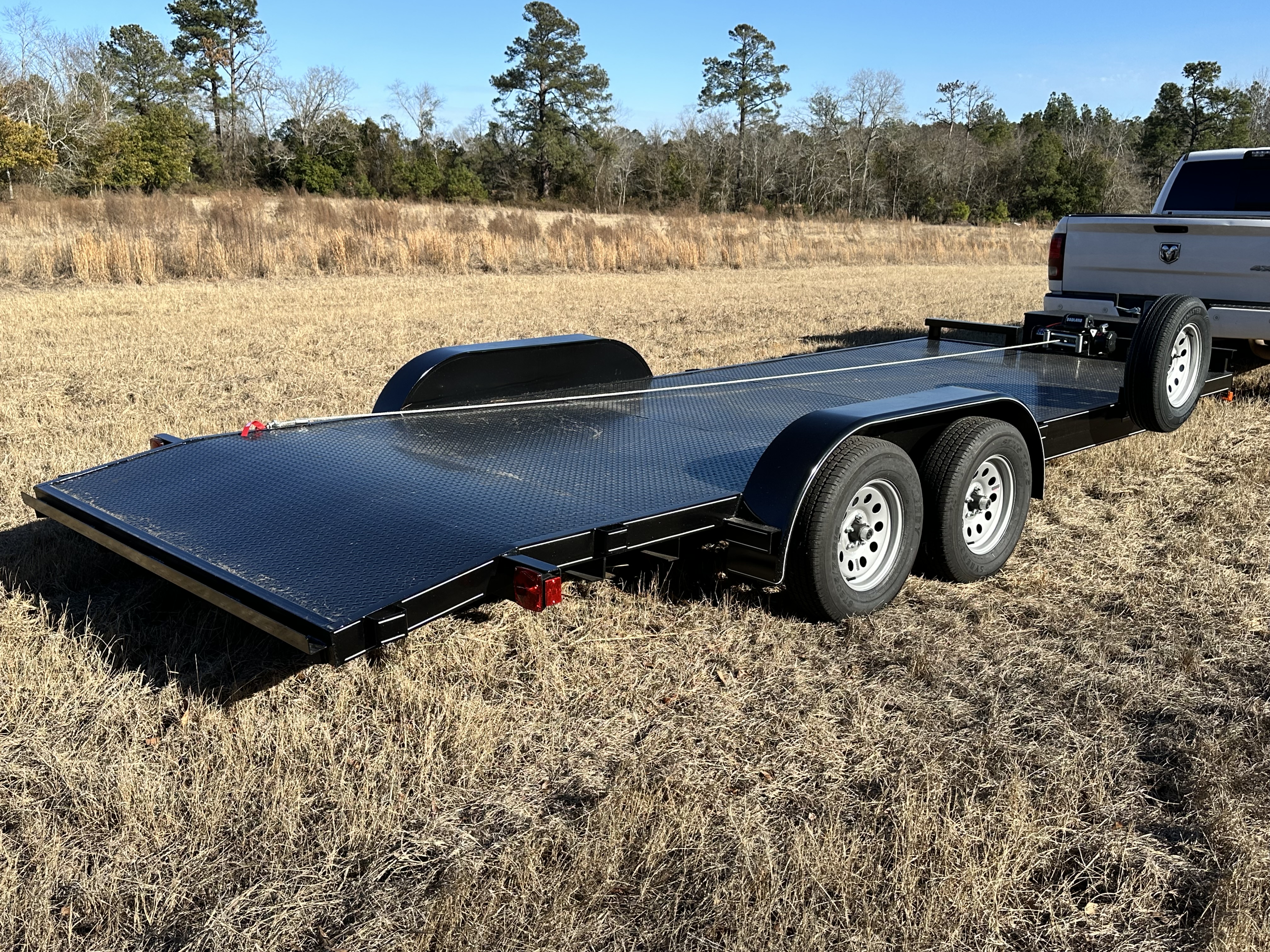 20 ft Steel Deck Car Hauler photo 4
