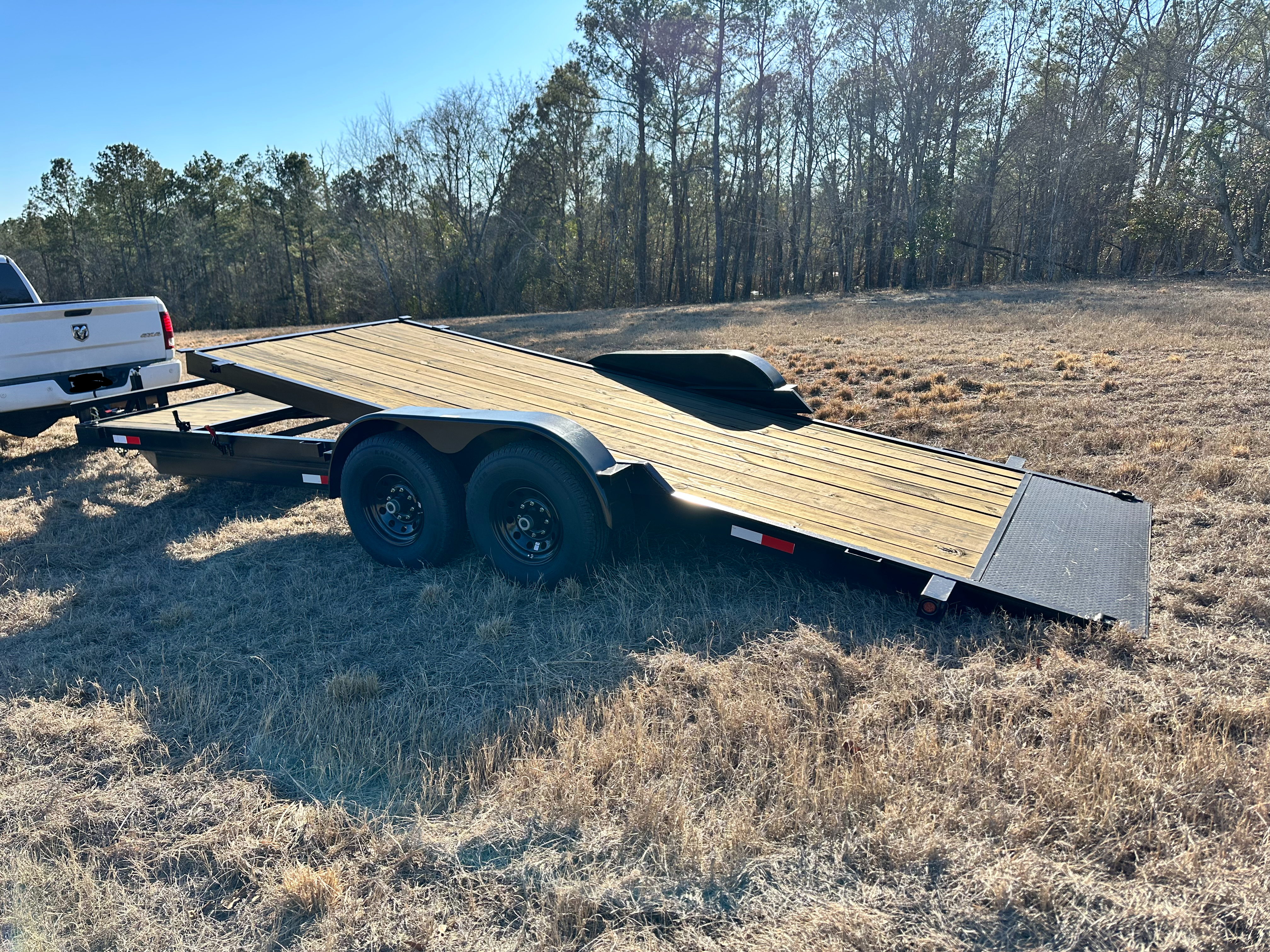 22 ft Tilt Deck Equipment Hauler photo 2
