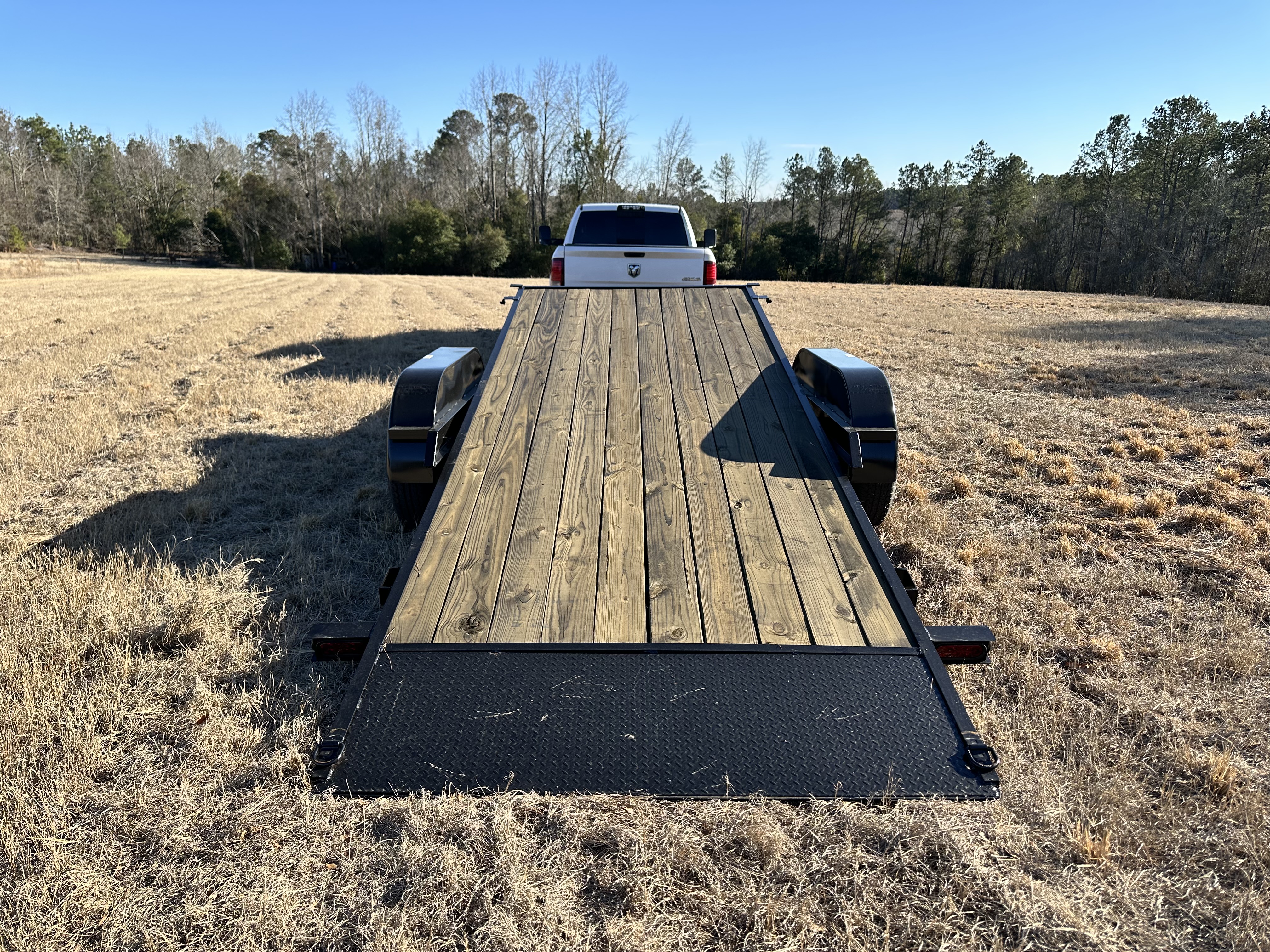 22 ft Tilt Deck Equipment Hauler photo 3